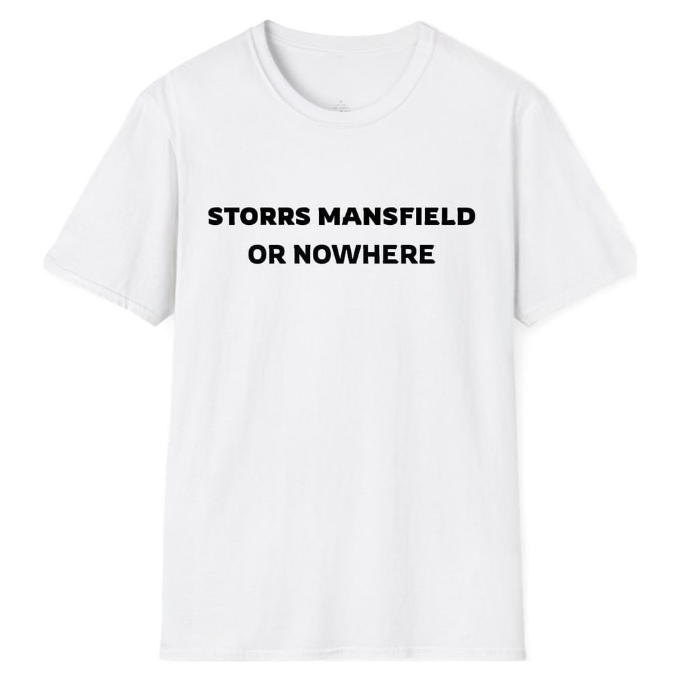 STORRS MANSFIELD OR NOWHERE — White