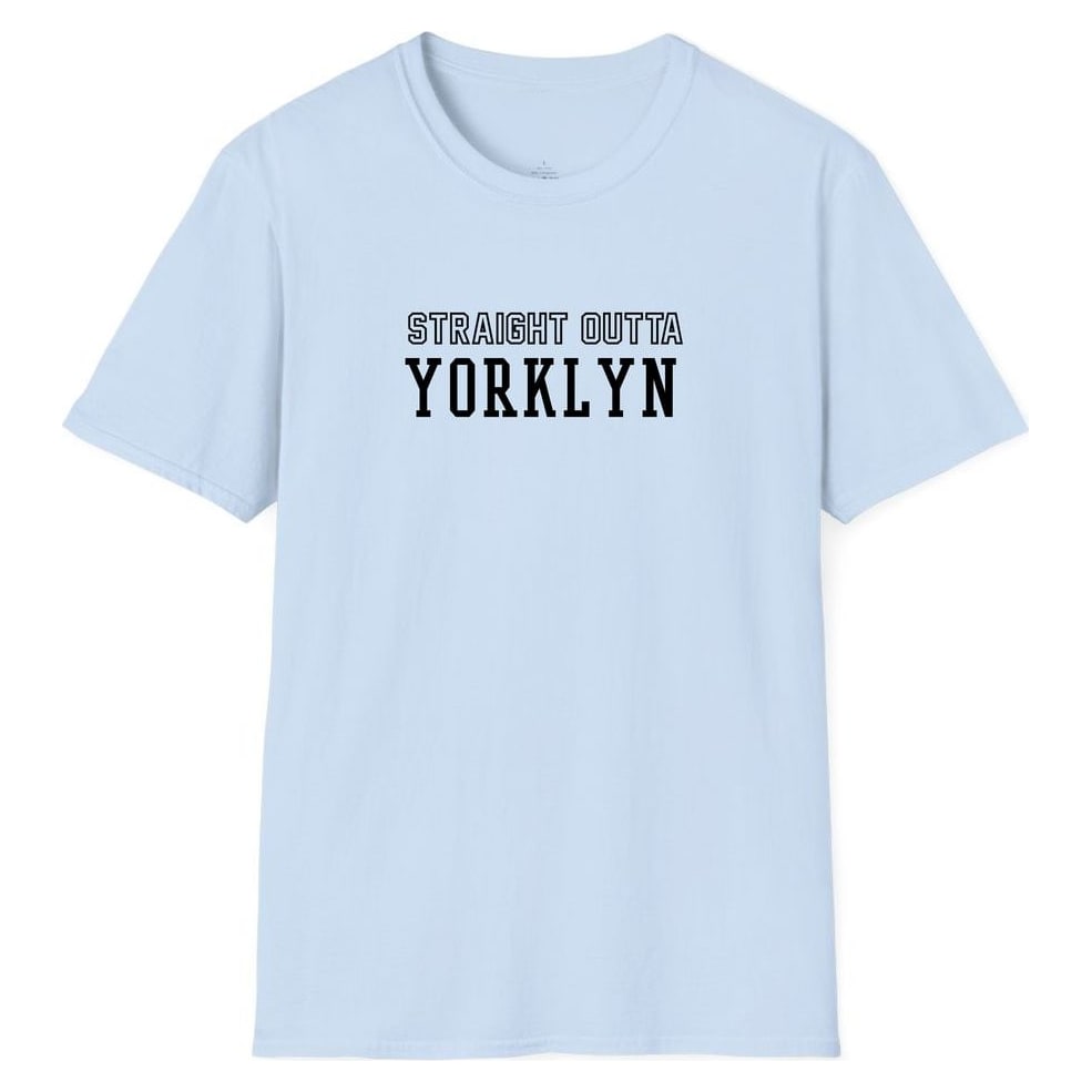 STRAIGHT OUTTA YORKLYN — Light Blue