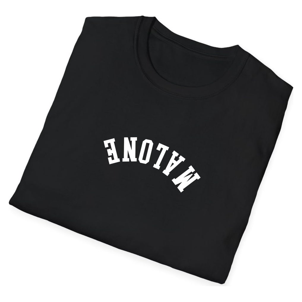 Malone ARCHED - UPSIDE DOWN — Black — view 4