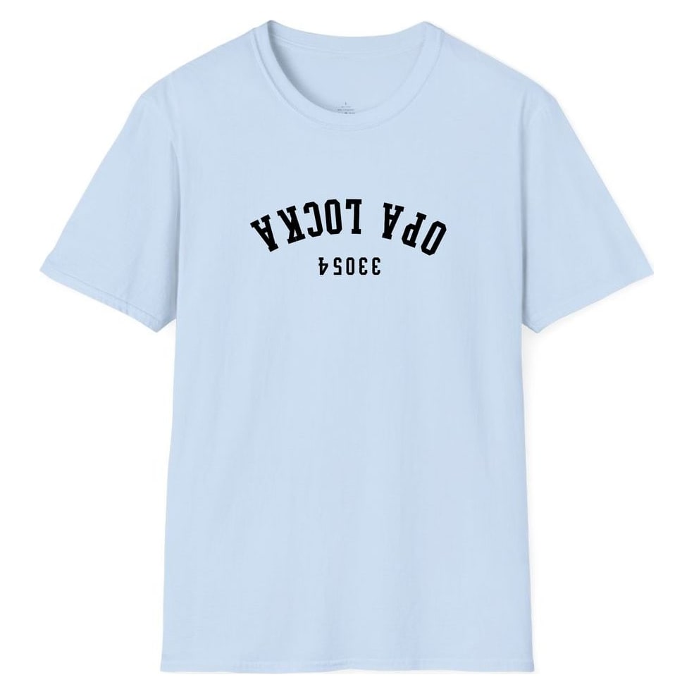 OPA LOCKA 33054 ARCHED - UPSIDE DOWN — Light Blue