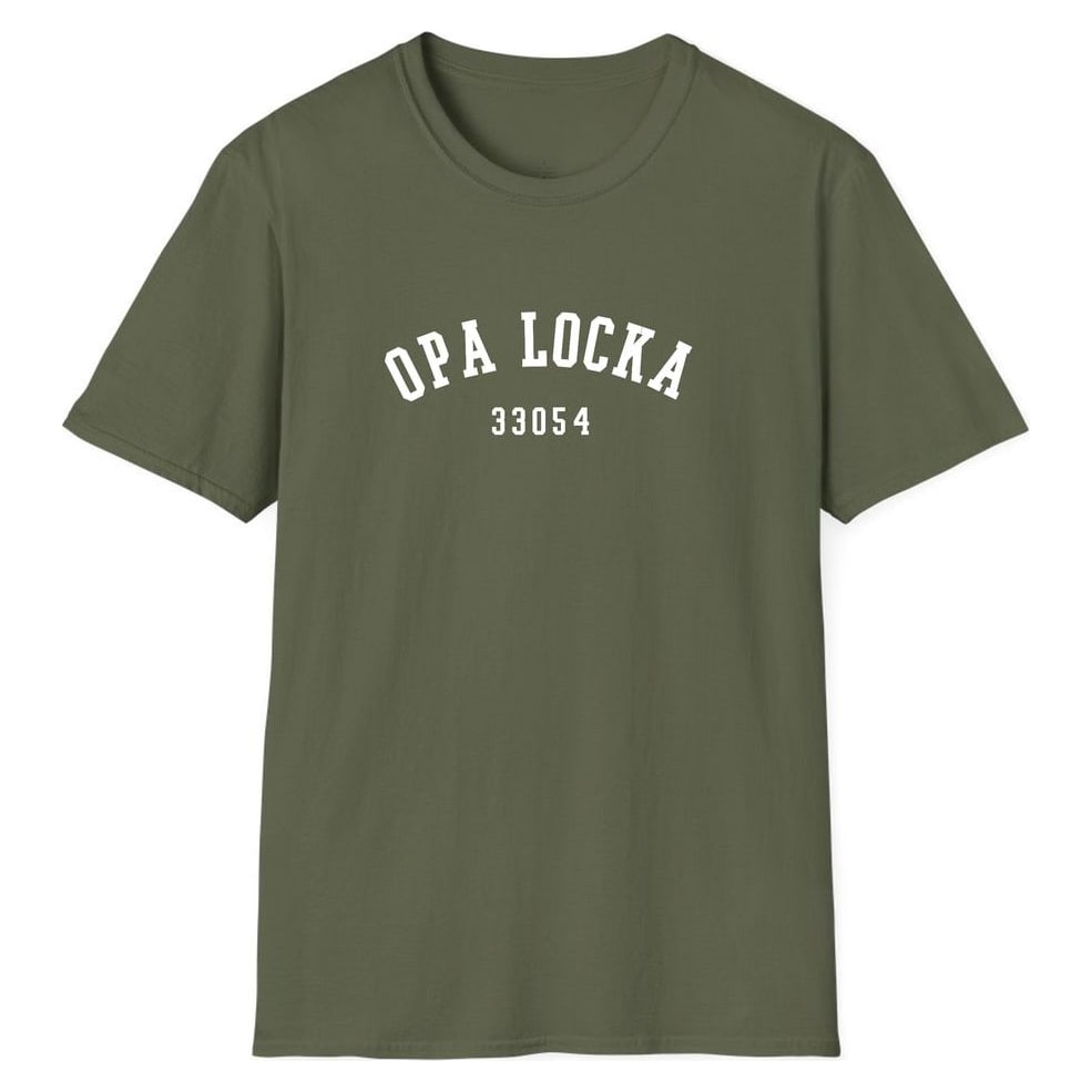OPA LOCKA 33054 ARCHED — Military Green