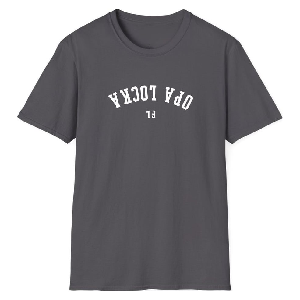 OPA LOCKA FLORIDA ARCHED - UPSIDE DOWN — Charcoal