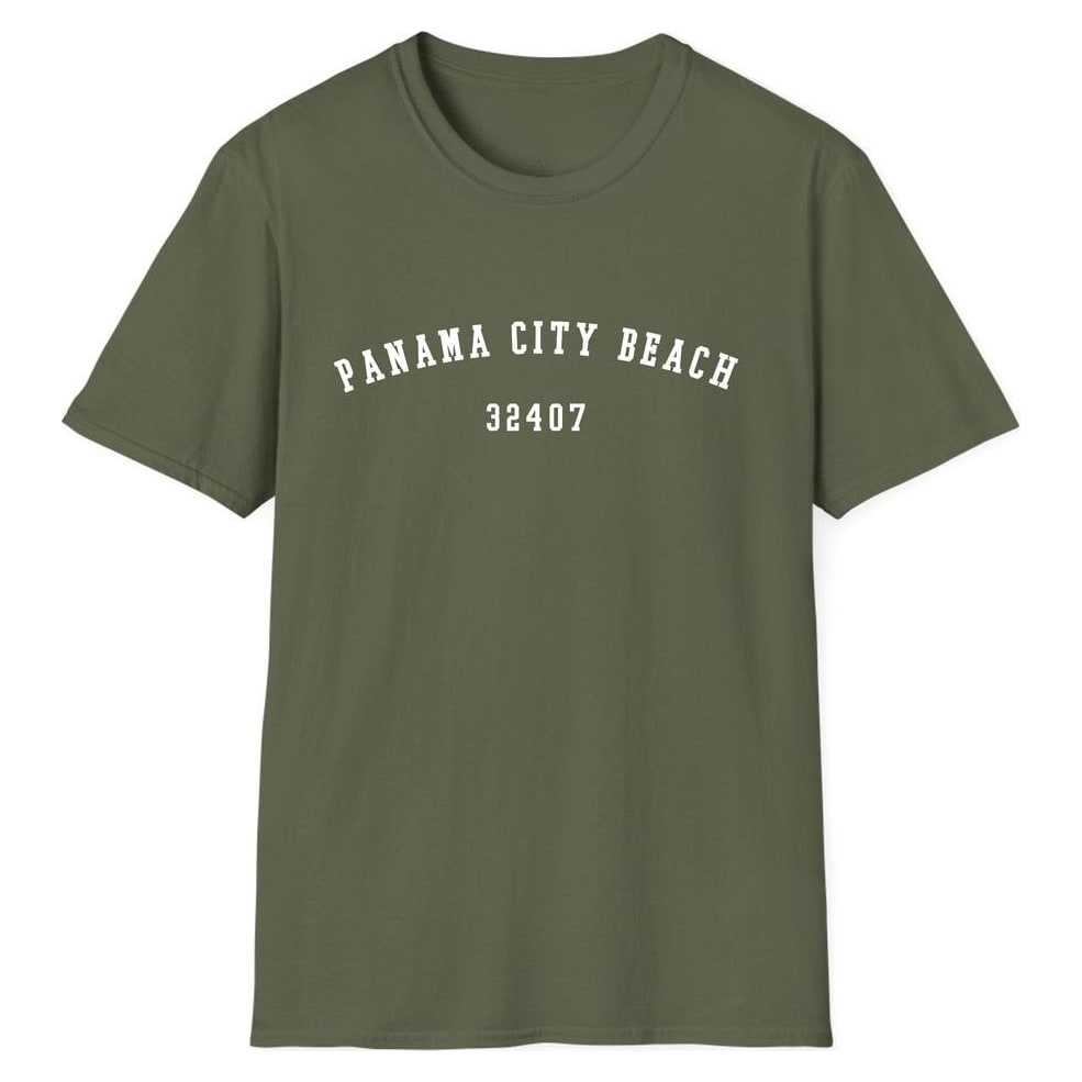 PANAMA CITY BEACH 32407 ARCHED — Military Green