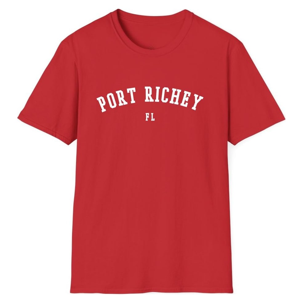 PORT RICHEY FLORIDA ARCHED — Red