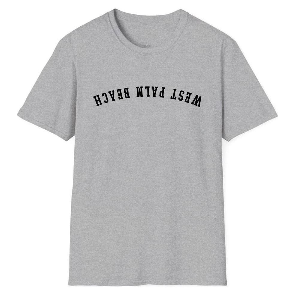 WEST PALM BEACH ARCHED - UPSIDE DOWN — Sport Grey