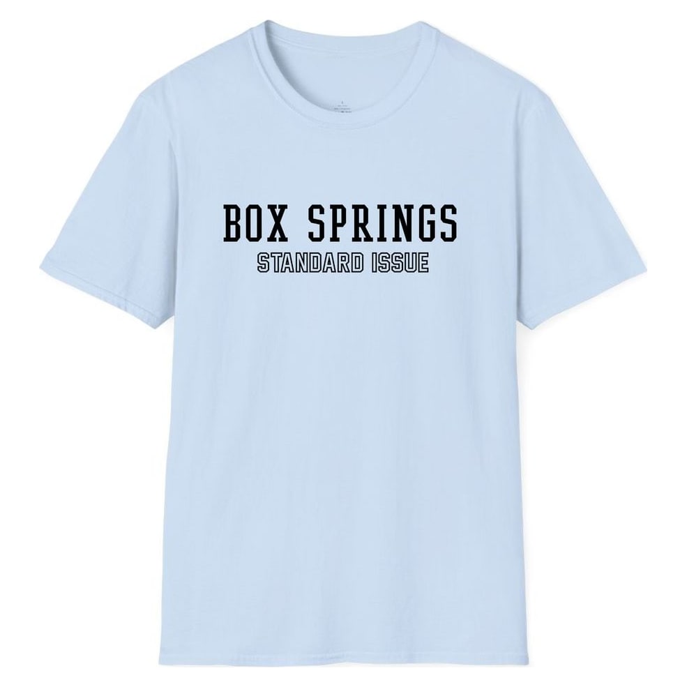 BOX SPRINGS STANDARD ISSUE — Light Blue