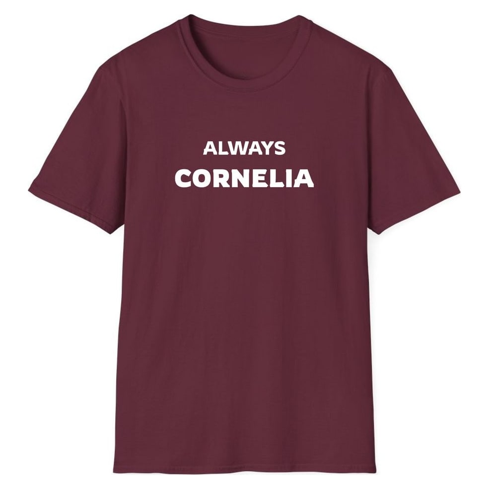 ALWAYS CORNELIA — Maroon