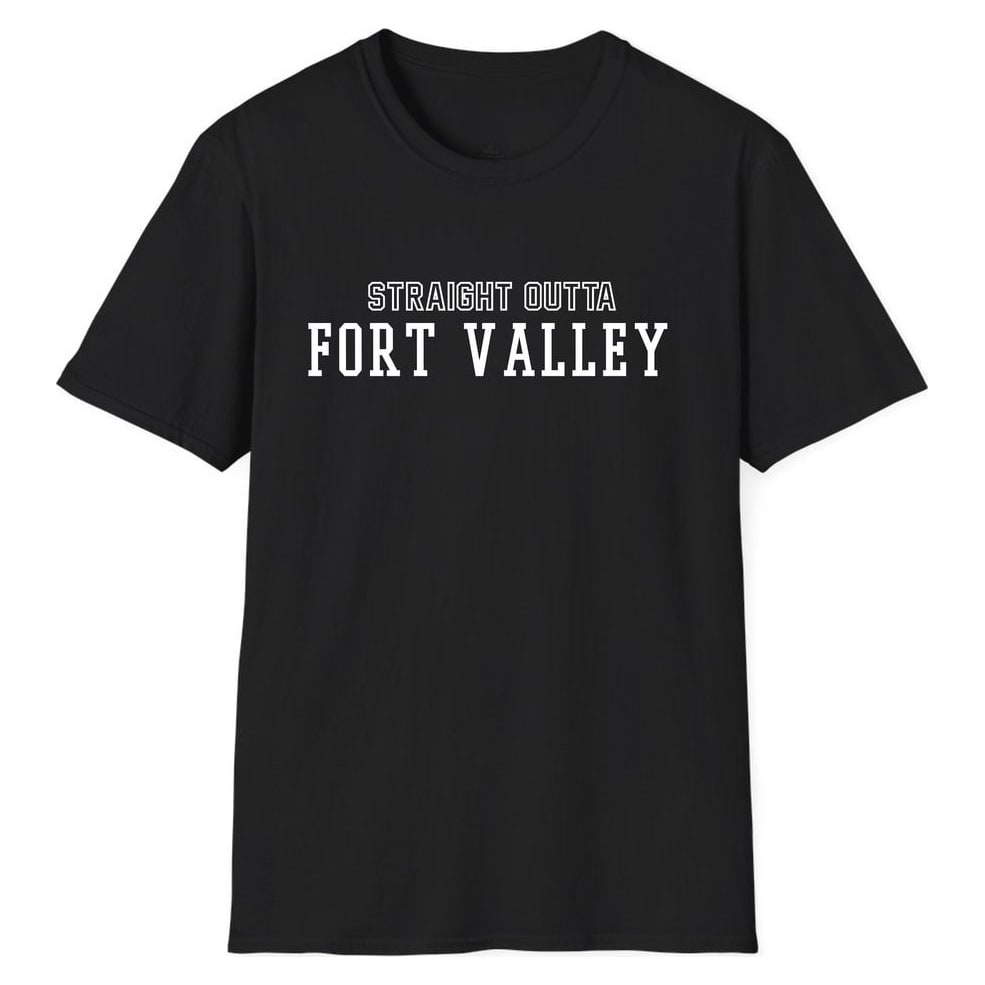 STRAIGHT OUTTA Fort Valley — Black