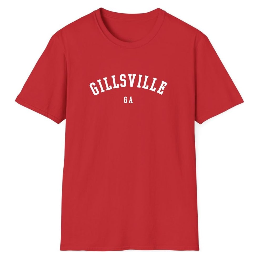 GILLSVILLE GEORGIA ARCHED — Red