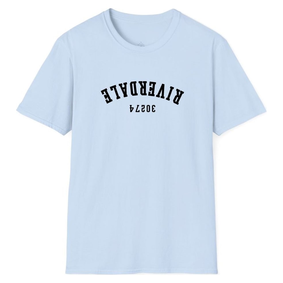 RIVERDALE 30274 ARCHED - UPSIDE DOWN — Light Blue