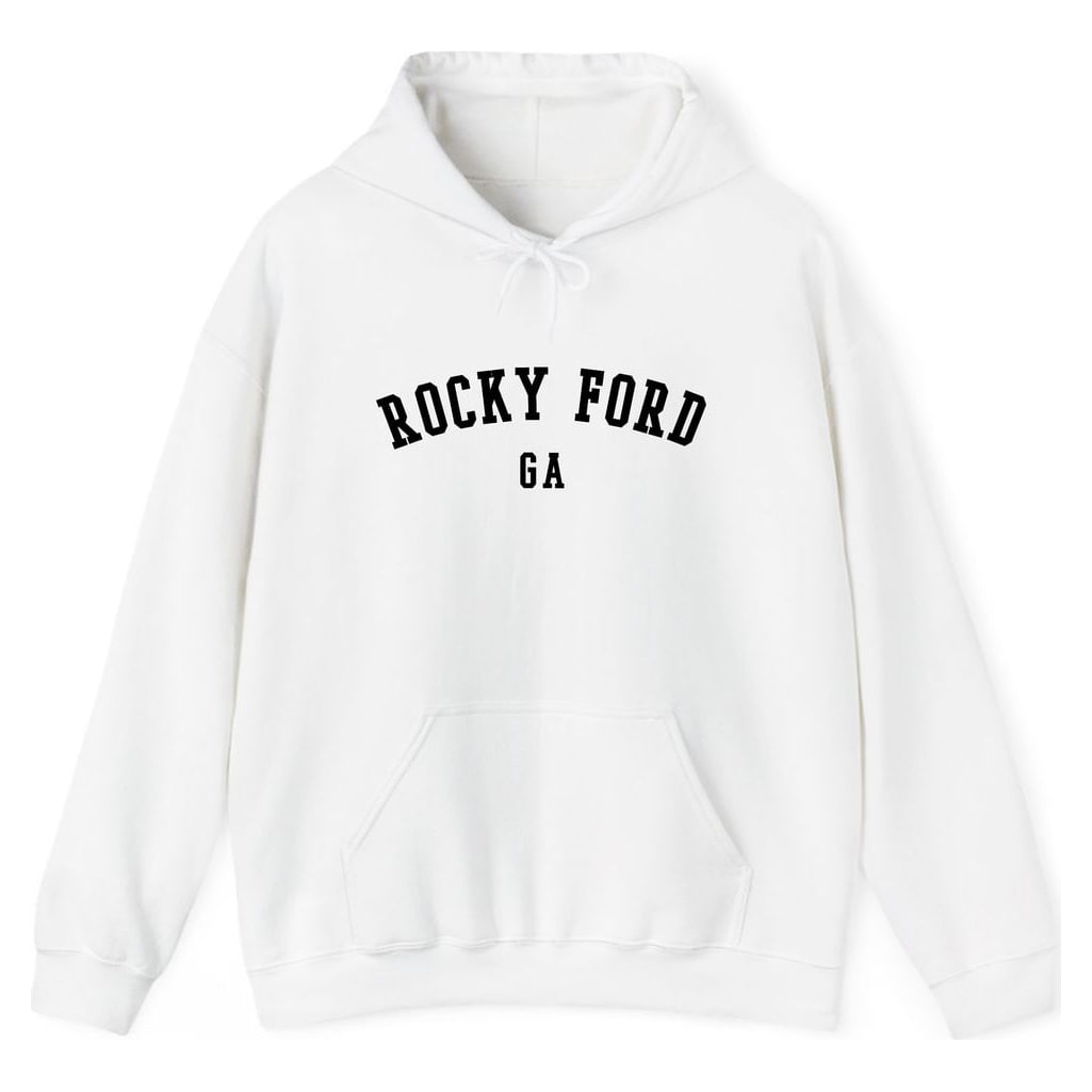 ROCKY FORD GEORGIA ARCHED — White