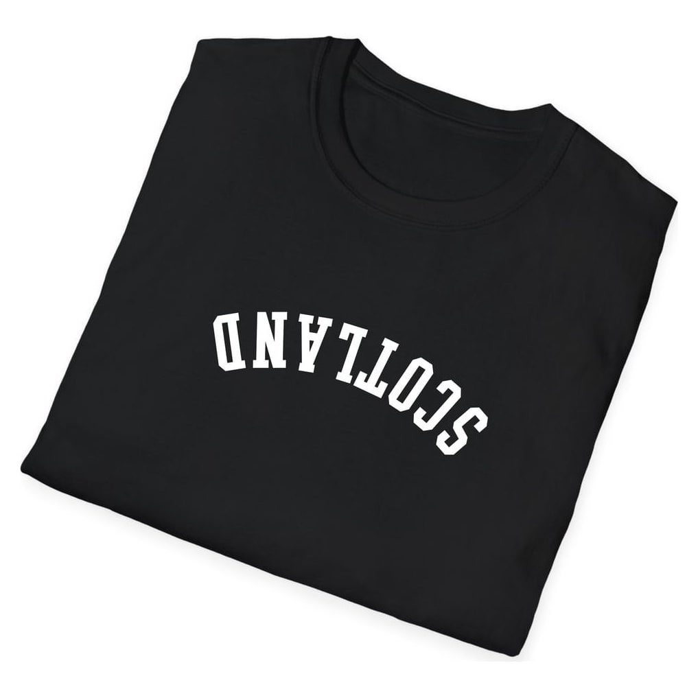 Scotland ARCHED - UPSIDE DOWN — Black — view 4