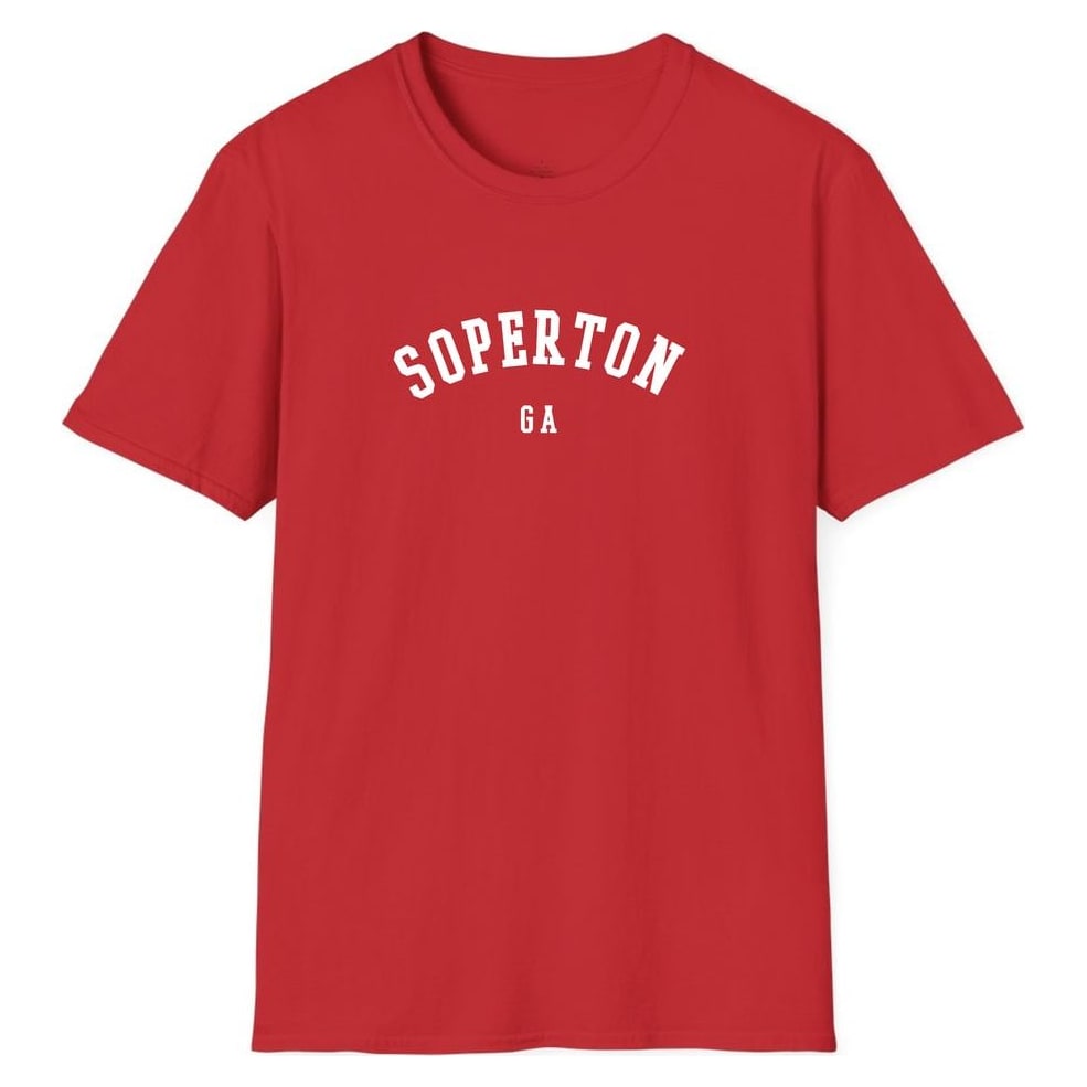 SOPERTON GEORGIA ARCHED — Red