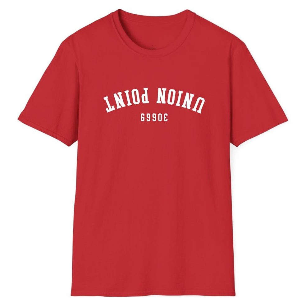 UNION POINT 30669 ARCHED - UPSIDE DOWN — Red