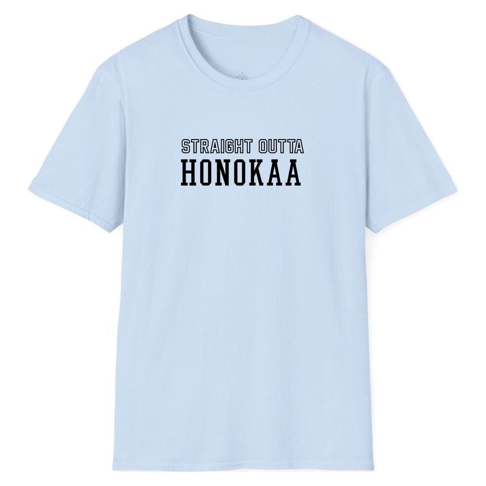 STRAIGHT OUTTA HONOKAA — Light Blue
