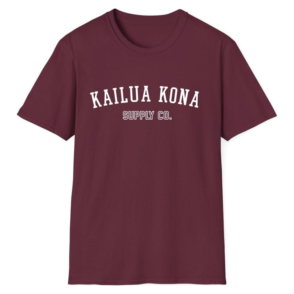 KAILUA KONA SUPPLY CO. — Maroon