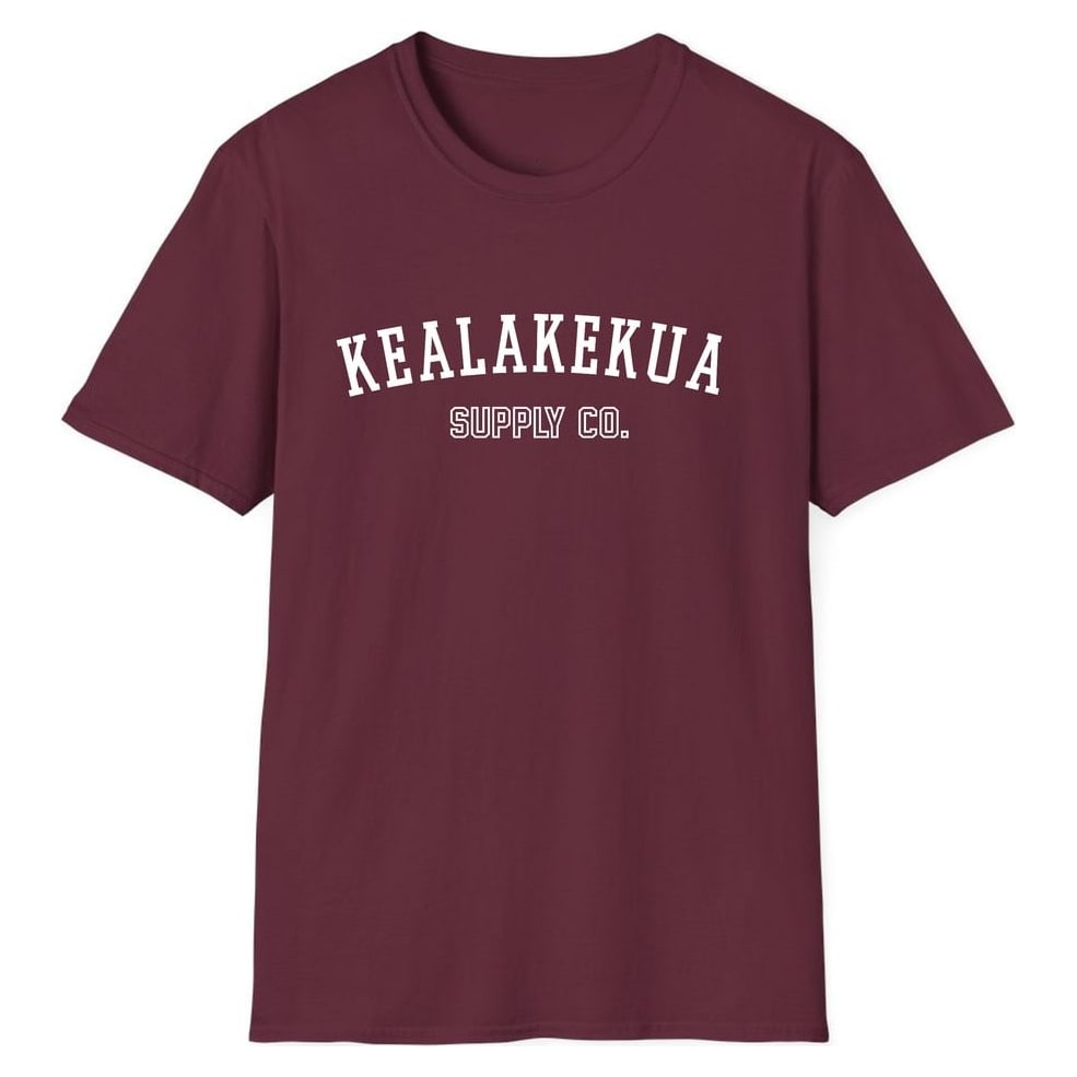 KEALAKEKUA SUPPLY CO. — Maroon