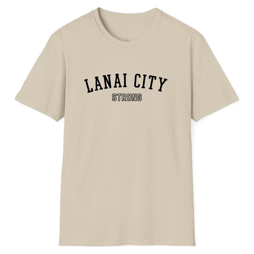LANAI CITY STRONG — Sand