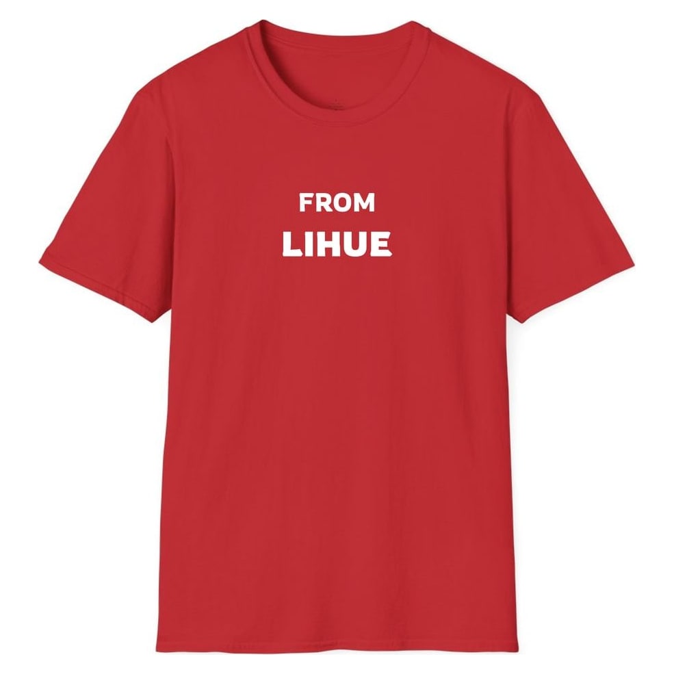 FROM LIHUE — Red