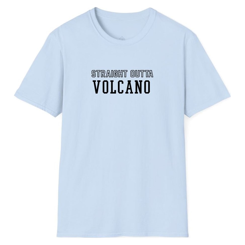 STRAIGHT OUTTA VOLCANO — Light Blue