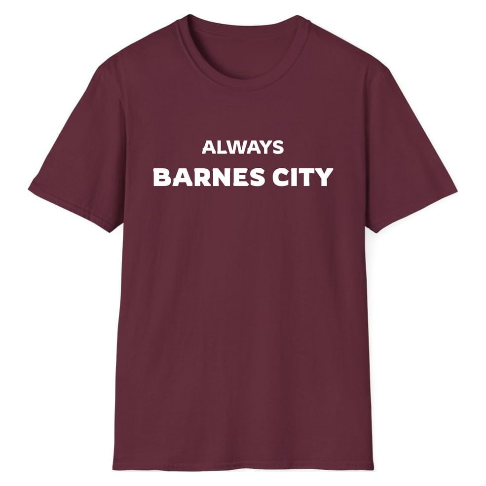 ALWAYS BARNES CITY — Maroon