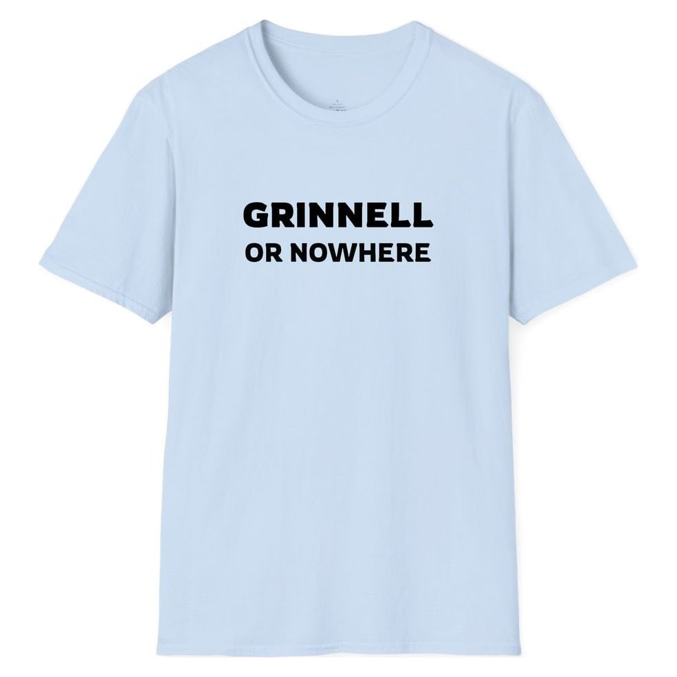 GRINNELL OR NOWHERE — Light Blue