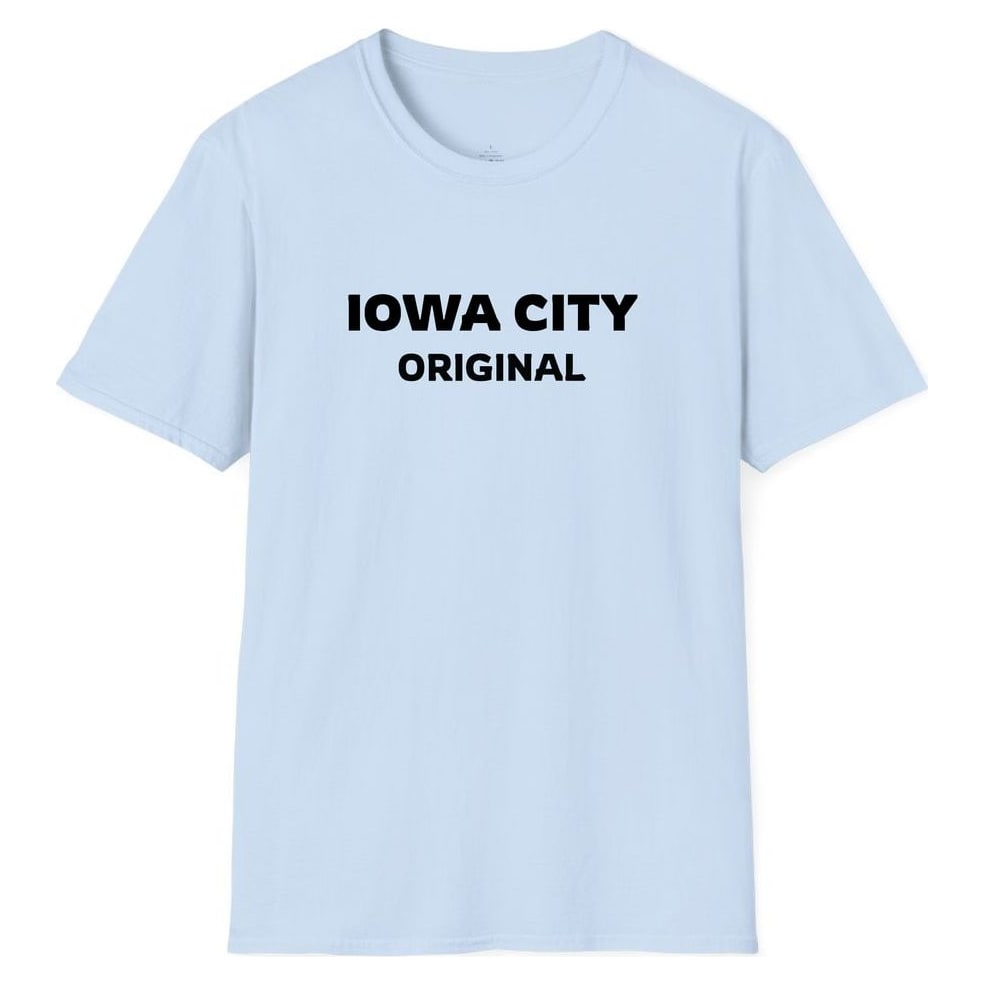 IOWA CITY ORIGINAL — Light Blue
