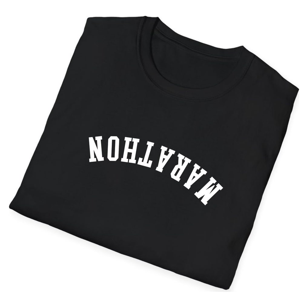 Marathon ARCHED - UPSIDE DOWN — Black — view 4