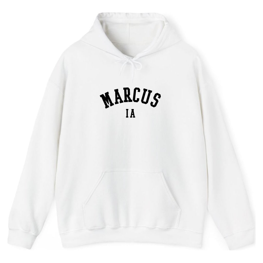 MARCUS IOWA ARCHED — White