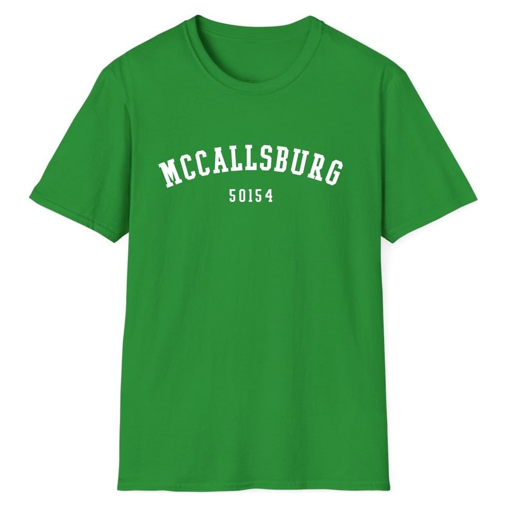 MCCALLSBURG 50154 ARCHED — Irish Green