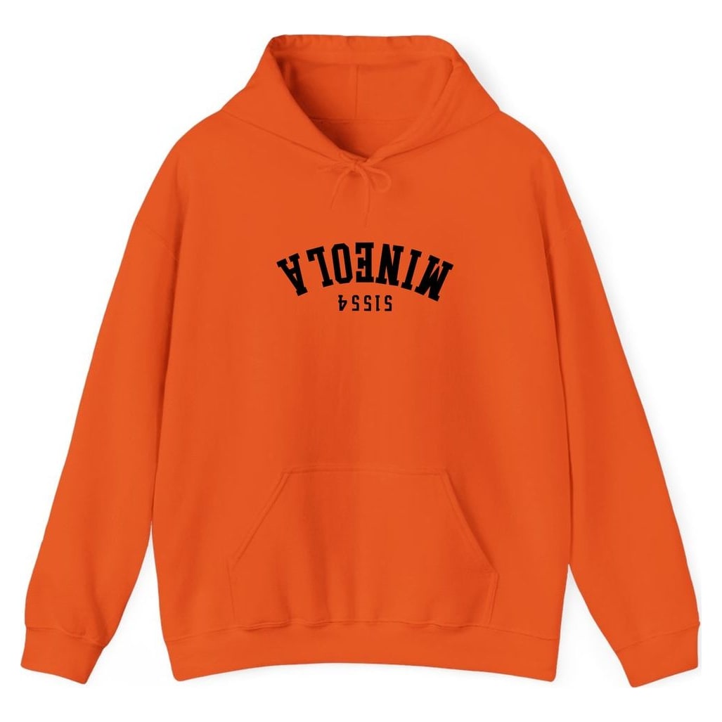 MINEOLA 51554 ARCHED - UPSIDE DOWN — Orange