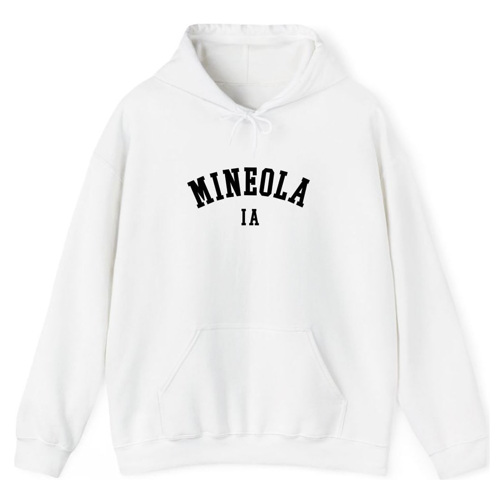 MINEOLA IOWA ARCHED — White