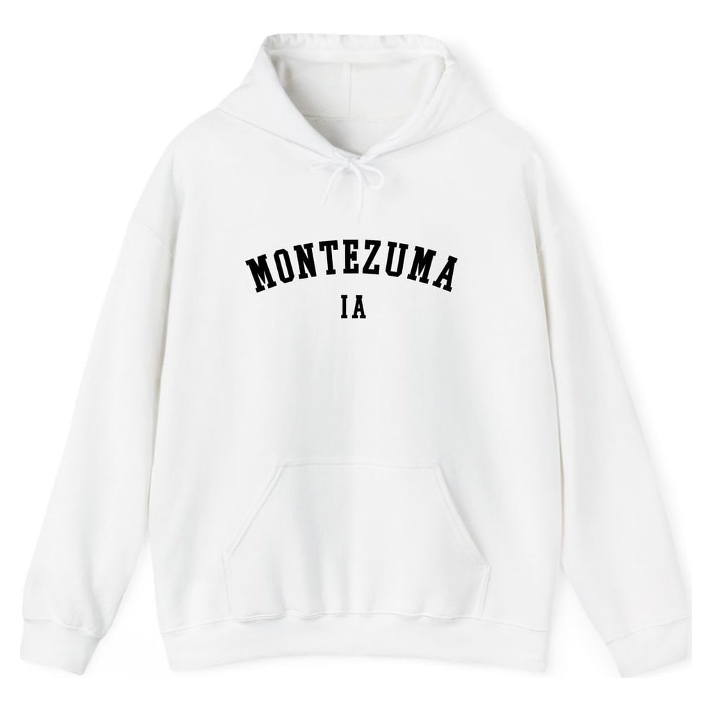 MONTEZUMA IOWA ARCHED — White