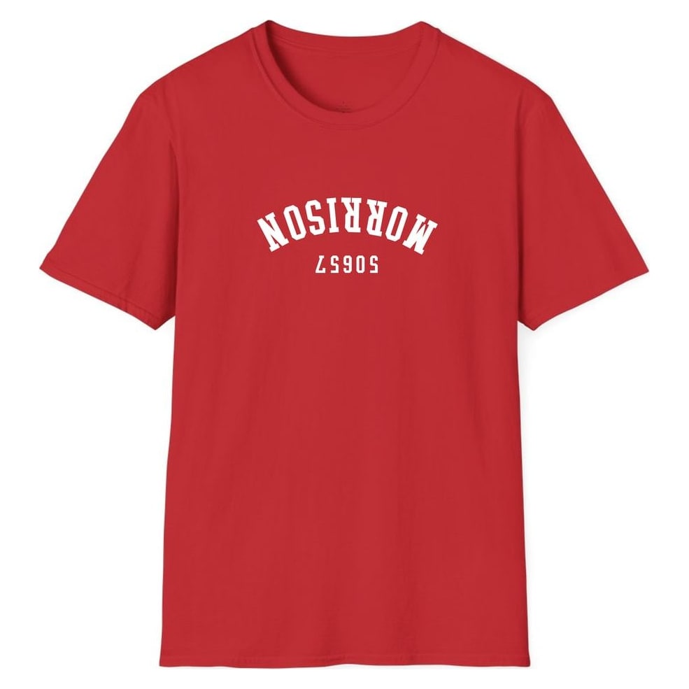 MORRISON 50657 ARCHED - UPSIDE DOWN — Red