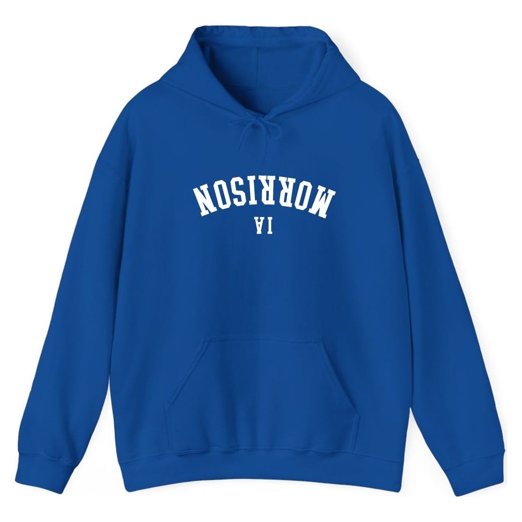 MORRISON IOWA ARCHED - UPSIDE DOWN — Royal