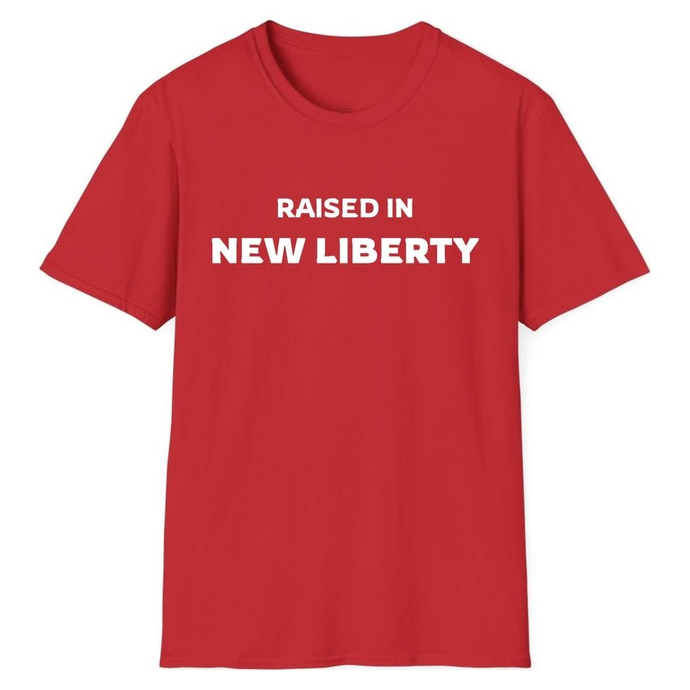 RAISED IN NEW LIBERTY — Red