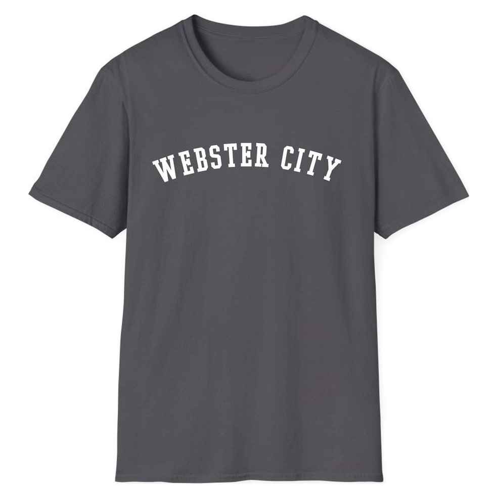 WEBSTER CITY ARCHED — Charcoal