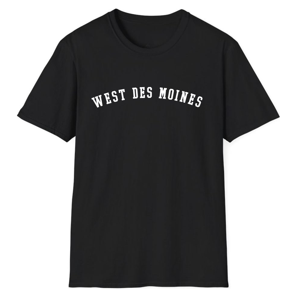 West Des Moines ARCHED — Unisex Softstyle T-Shirt