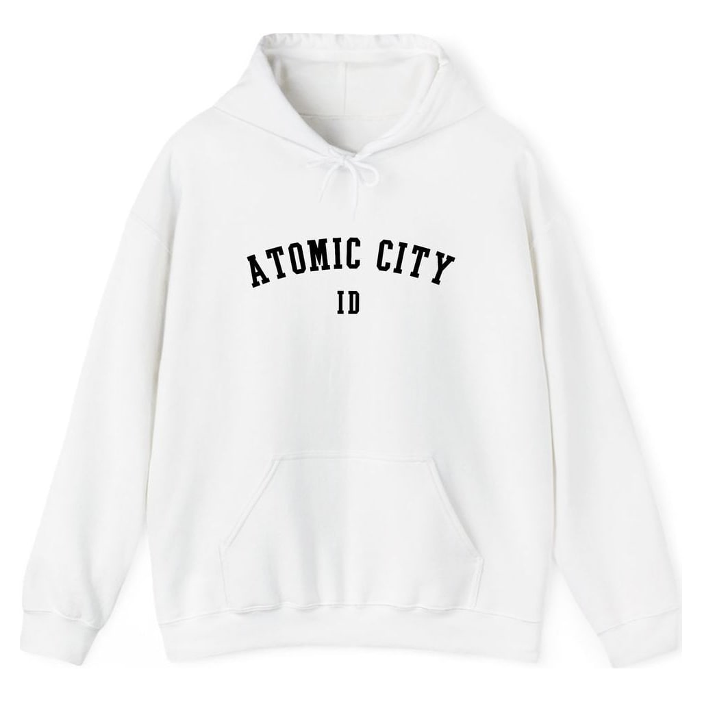 ATOMIC CITY IDAHO ARCHED — White