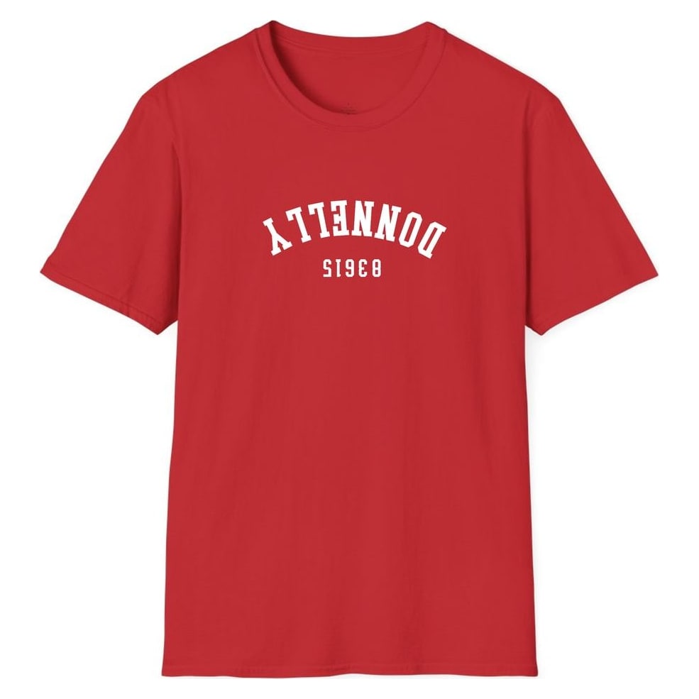 DONNELLY 83615 ARCHED - UPSIDE DOWN — Red