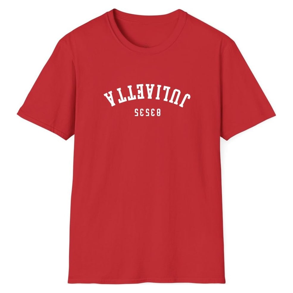 JULIAETTA 83535 ARCHED - UPSIDE DOWN — Red
