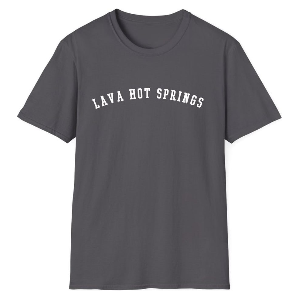 LAVA HOT SPRINGS ARCHED — Charcoal