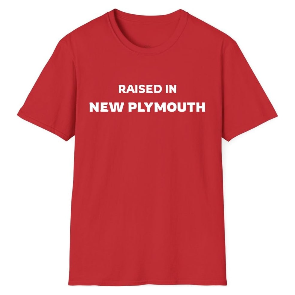 RAISED IN NEW PLYMOUTH — Red