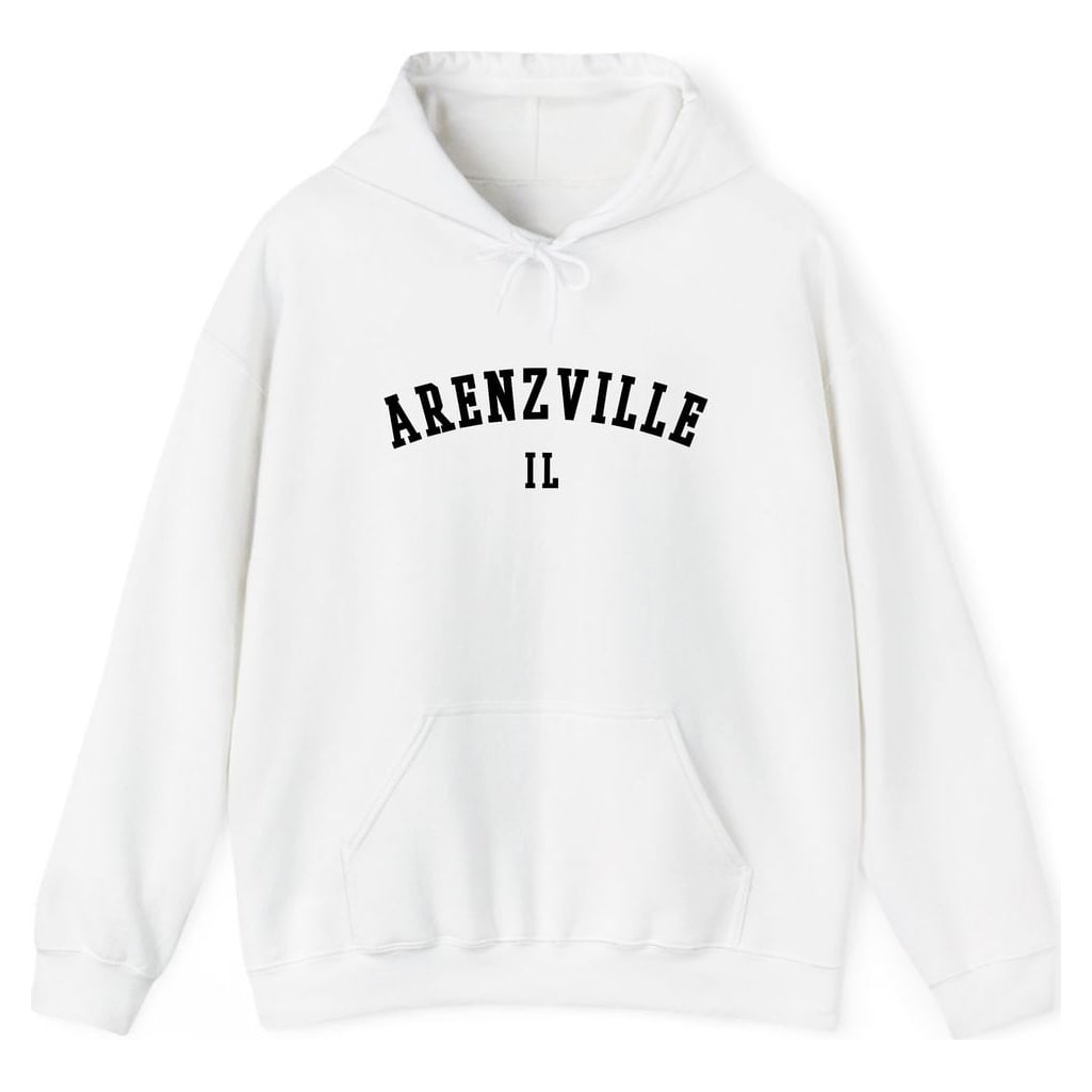 ARENZVILLE ILLINOIS ARCHED — White