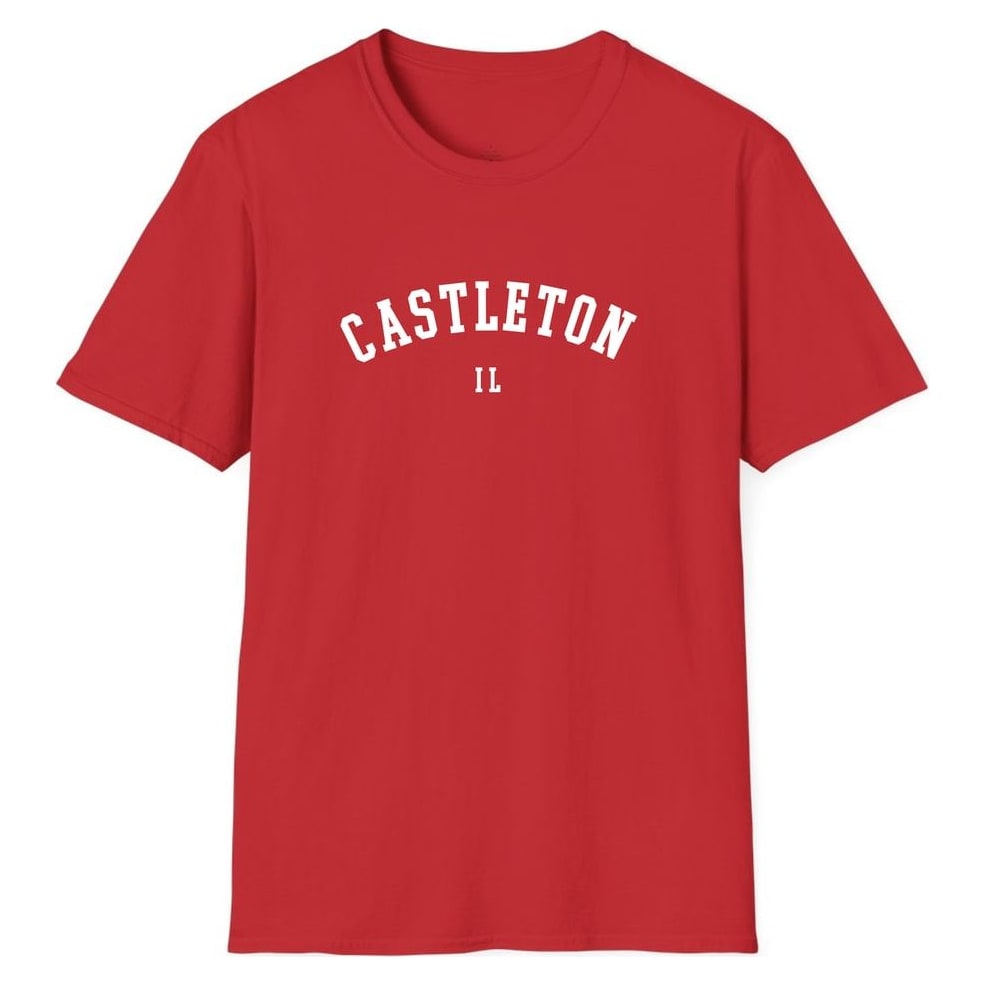 CASTLETON ILLINOIS ARCHED — Red