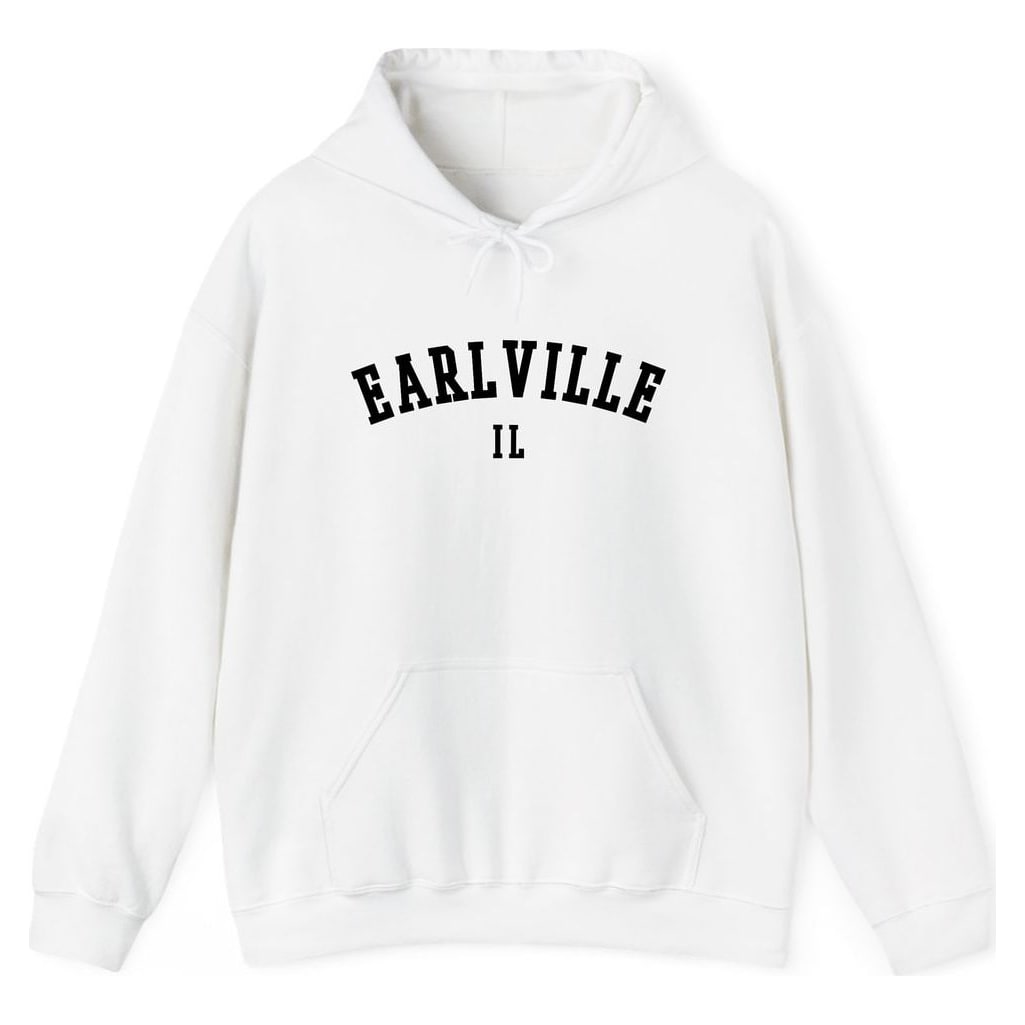 EARLVILLE ILLINOIS ARCHED — White