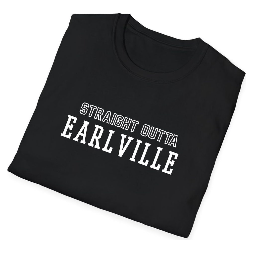 STRAIGHT OUTTA Earlville — Black — view 4