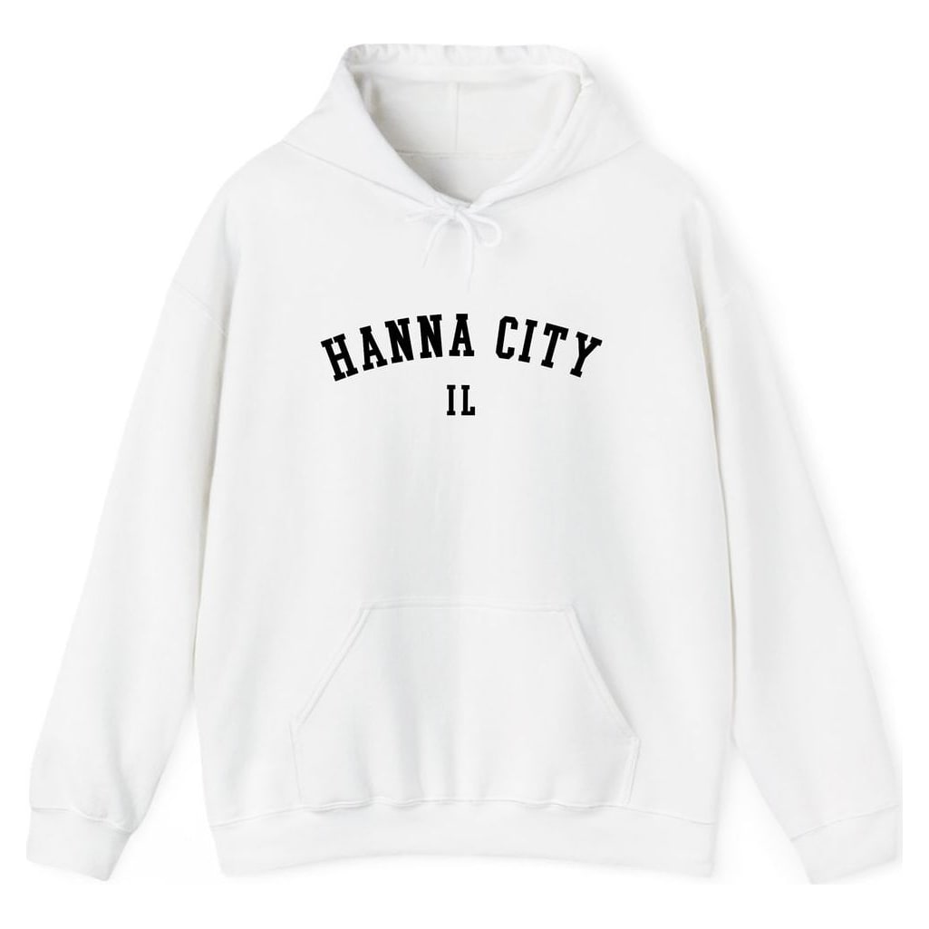 HANNA CITY ILLINOIS ARCHED — White