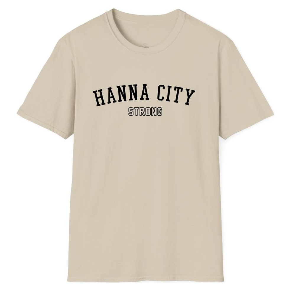 HANNA CITY STRONG — Sand