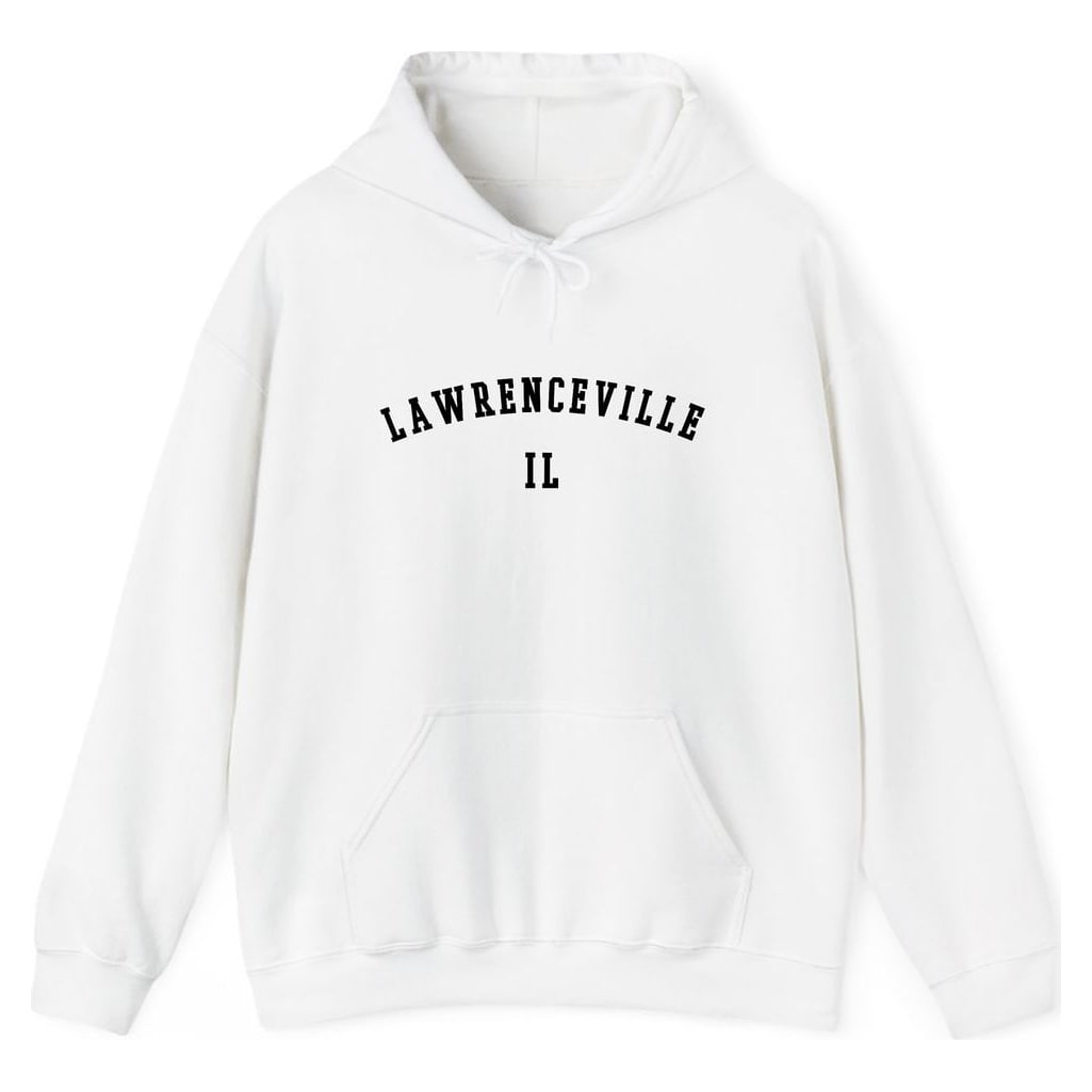LAWRENCEVILLE ILLINOIS ARCHED — White